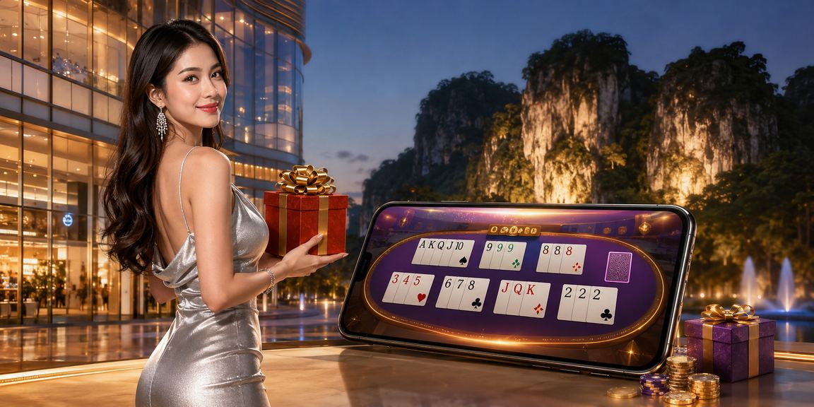 Pemain bermain rummy di Ipoh dengan suasana santai sambil menggunakan platform mudah alih